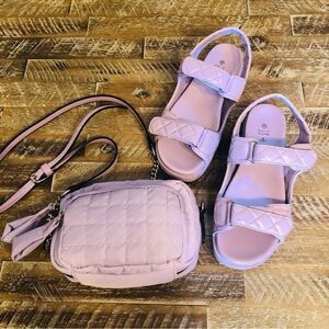 Call it Spring purse and matching shoes